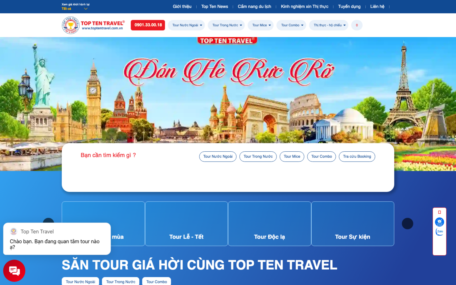 Top Ten Travel cover